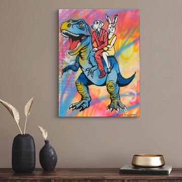 T-Rex is the Best (Original Painting)