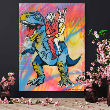 T-Rex is the Best (Original Painting)
