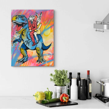 T-Rex is the Best (Original Painting)