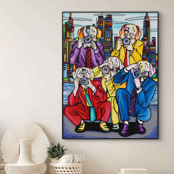 They Saw Something They Would Never Forget (Original Painting)