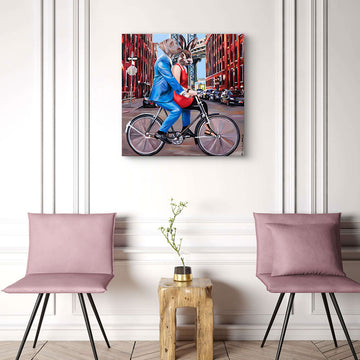 The Riders in Love (Original Painting)