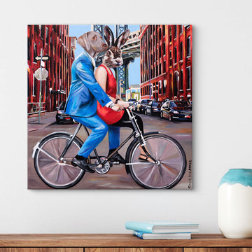 The Riders in Love (Original Painting)