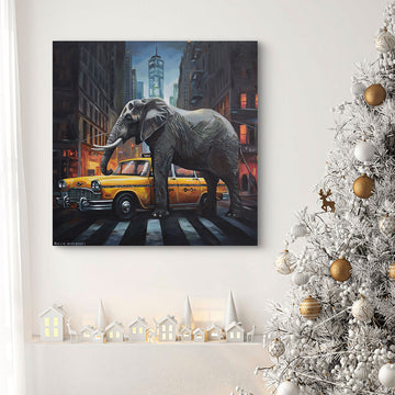 Taxi Calling (Original Painting)