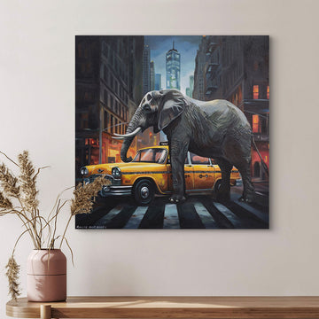 Taxi Calling (Original Painting)