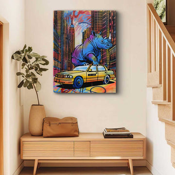 Taxi – New York (Original Painting)