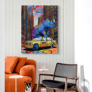 Taxi – New York (Original Painting)