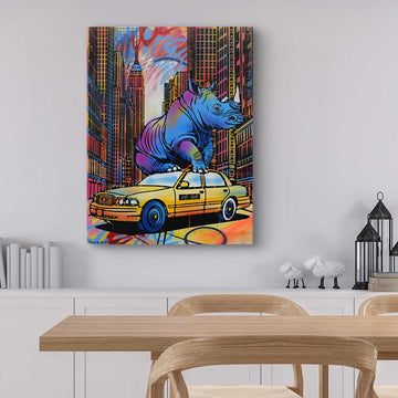 Taxi – New York (Original Painting)