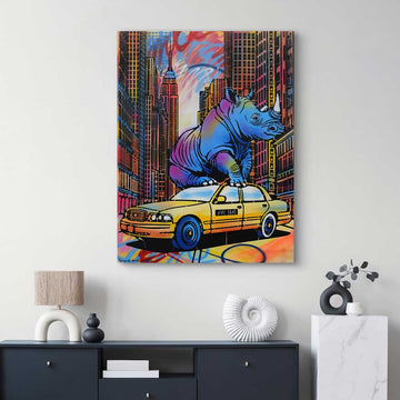 Taxi – New York (Original Painting)