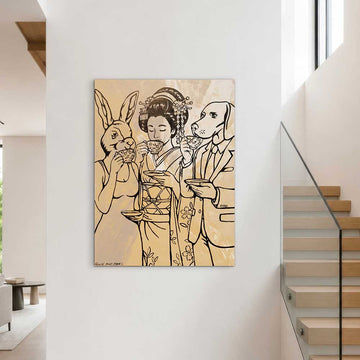 Tea for Three (Original Painting)