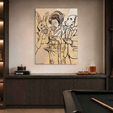 Tea for Three (Original Painting)