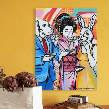 Tea for Three (Original Painting)