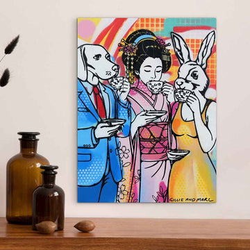 Tea for Three (Original Painting)