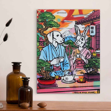 Temples and Us (Original Painting)