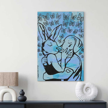 That Was Some Kiss (Original Painting)
