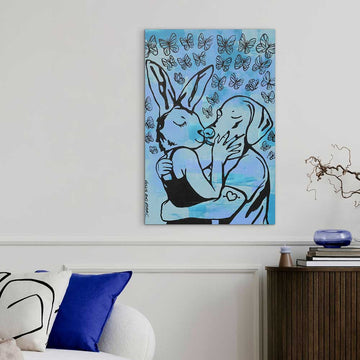 That Was Some Kiss (Original Painting)