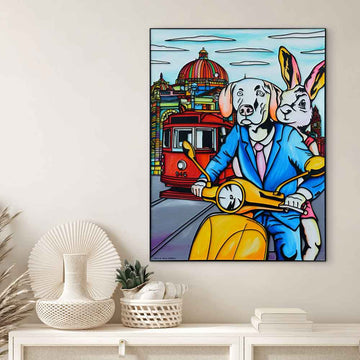 The Best Adventure Was Finding You (Original Painting)