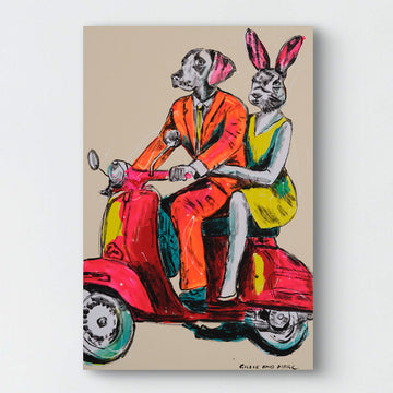 The Big Ride (Original Painting)