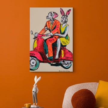 The Big Ride (Original Painting)