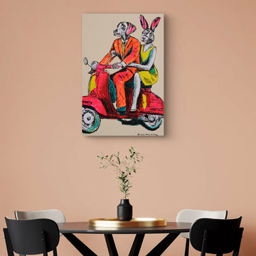 The Big Ride (Original Painting)