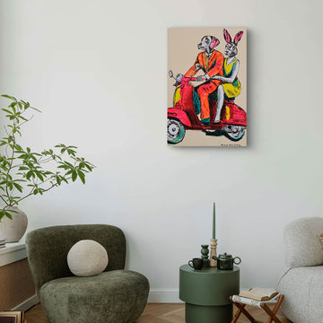 The Big Ride (Original Painting)