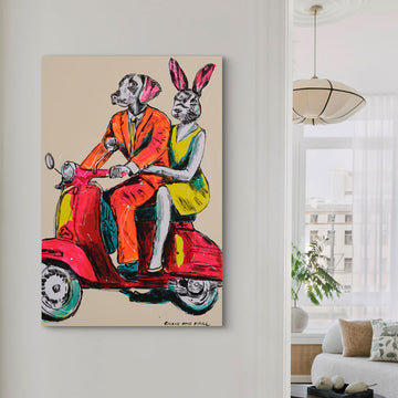 The Big Ride (Original Painting)