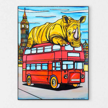 The Bus Ride Nobody Would Ever Forget (Original Painting) (Copy)