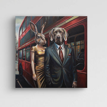 The Bus to Everywhere (Original Painting)