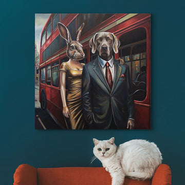 The Bus to Everywhere (Original Painting)