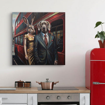 The Bus to Everywhere (Original Painting)