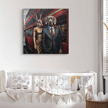 The Bus to Everywhere (Original Painting)