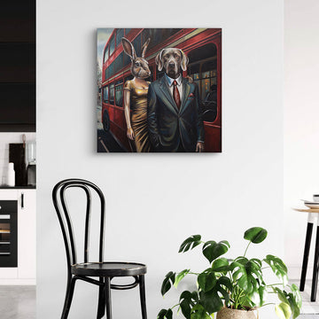 The Bus to Everywhere (Original Painting)