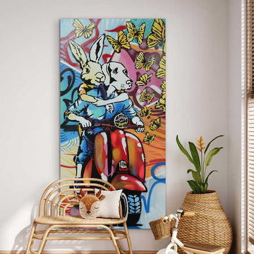 The Dream Is on the Go (Original Painting)