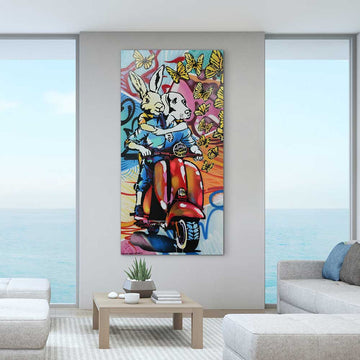 The Dream Is on the Go (Original Painting)