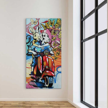 The Dream Is on the Go (Original Painting)