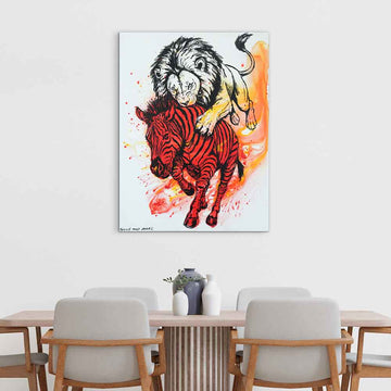 The Final Chase (Original Painting)