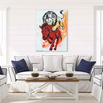 The Final Chase (Original Painting)