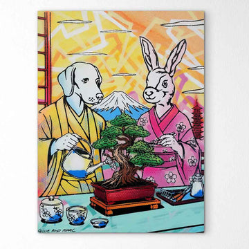 The Gift Japan Gives (Original Painting)