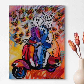 The Iconic Escape (Original Painting)