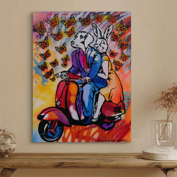 The Iconic Escape (Original Painting)