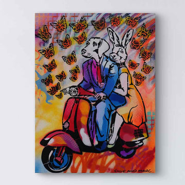 The Iconic Escape (Original Painting)