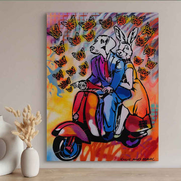 The Iconic Escape (Original Painting)