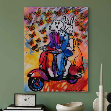 The Iconic Escape (Original Painting)