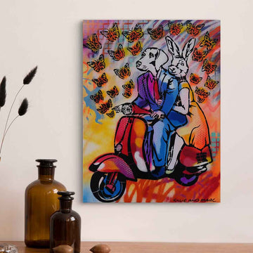 The Iconic Escape (Original Painting)