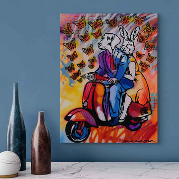 The Iconic Escape (Original Painting)