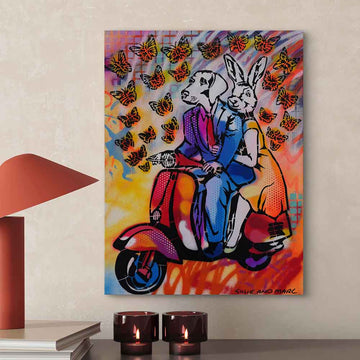 The Iconic Escape (Original Painting)