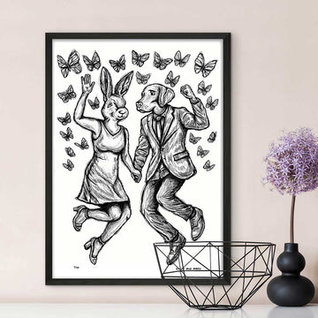The Jump for Joy (Giclee Canvas Print)