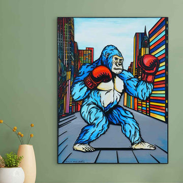 The Jungle Fighter (Original Painting)