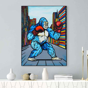 The Jungle Fighter (Original Painting)
