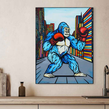 The Jungle Fighter (Original Painting)