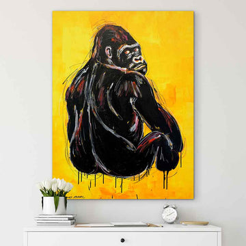 The King Who Never Needed a Crown (Original Painting)